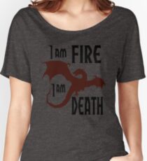 Fire & Death Women's Relaxed Fit T-Shirt
