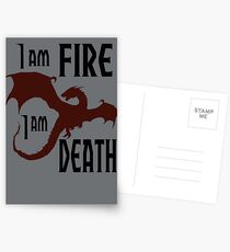 Fire & Death Postcards