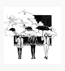 Umbrella inktober Photographic Print