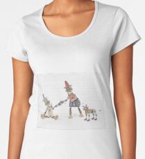Robots Cute Women's Premium T-Shirt