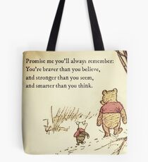 You Are BRAVE Tote Bag