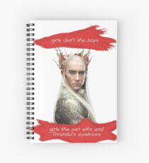 girl's don't like boys, thrandy Spiral Notebook