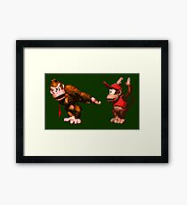 Donkey Kong Country - 5 Low Framed Print