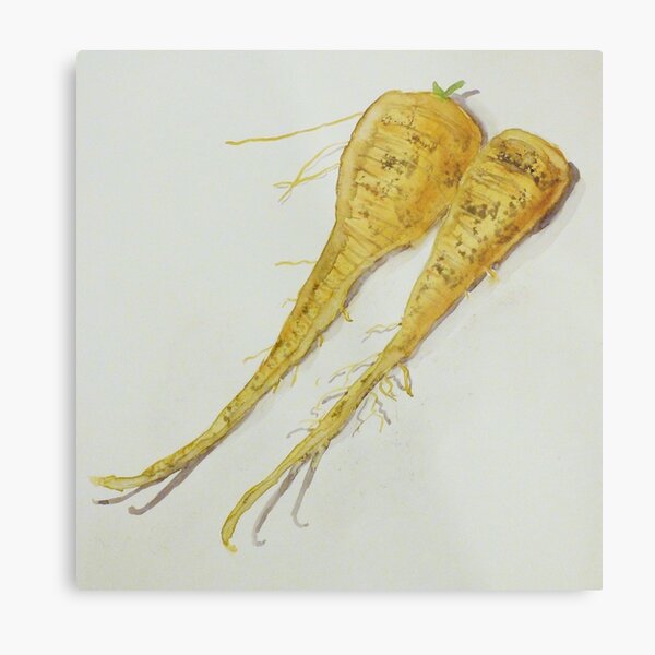 Parsnips Metal Print