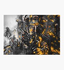 Firefighter - Courage for battling the Beast Photographic Print