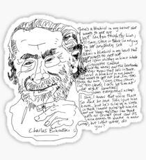 Charles Bukowski Sticker