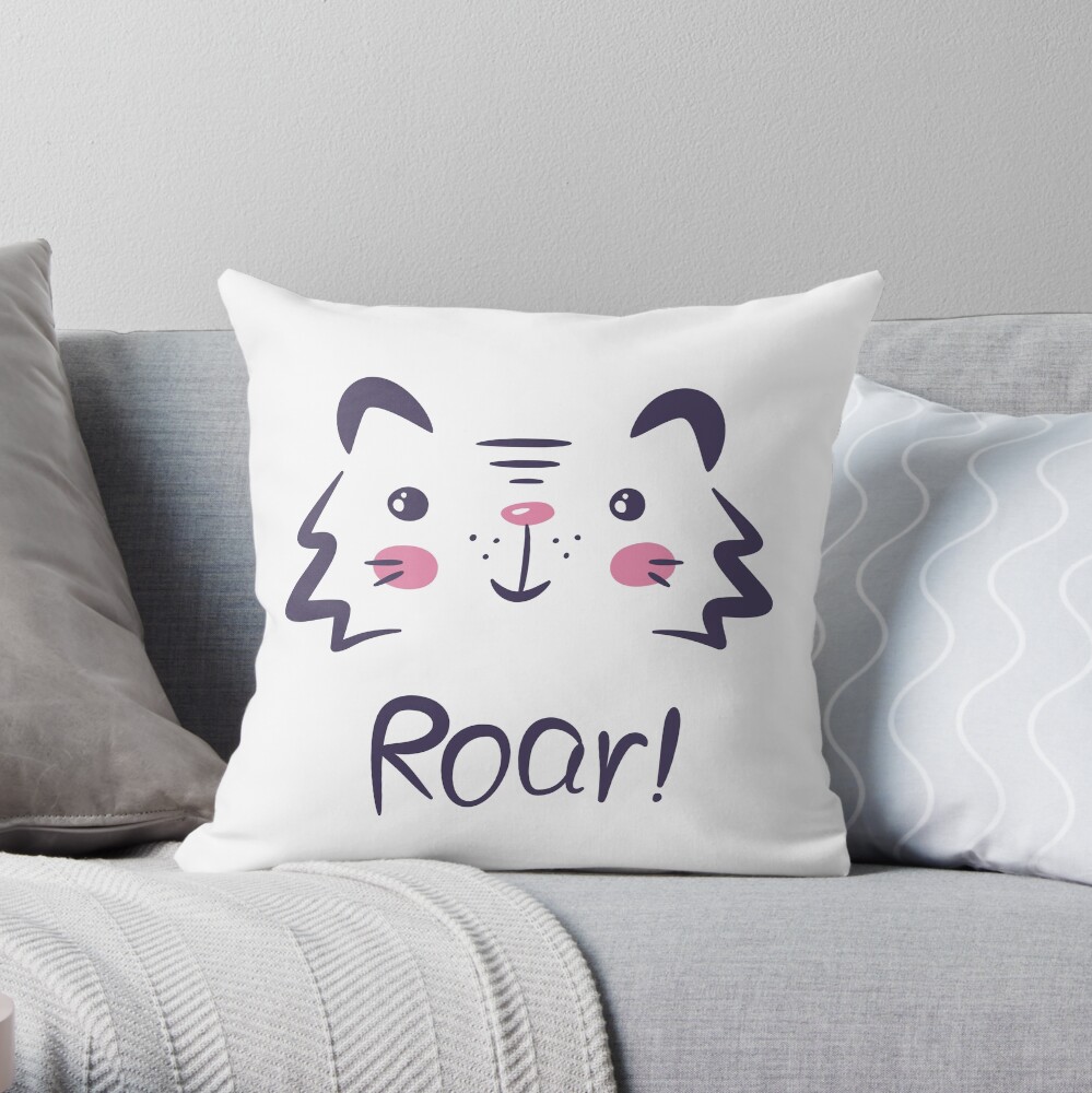 Tiger Throw Pillow