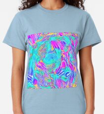 Abstract Blue zodiac color #7E9DD8 Classic T-Shirt