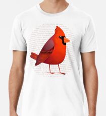 Maskierter Cardinalis Premium T-Shirt