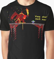 Camiseta gráfica You shall not pass!