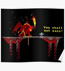 You shall not pass! Poster