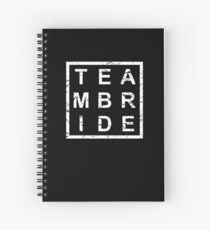Cuaderno de espiral Stylish Team Bride