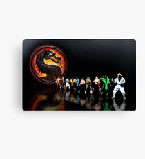Mortal Kombat pixel art Canvas Print