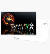 Mortal Kombat pixel art Postcards