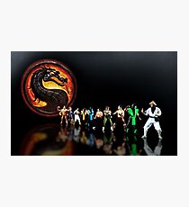 Mortal Kombat pixel art Photographic Print