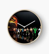 Mortal Kombat pixel art Clock