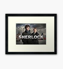 Sherlock Holmes Benedict Cumberbatch Framed Print