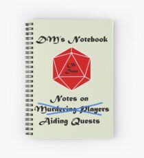 Cuaderno de espiral Cada DM necesita un cuaderno