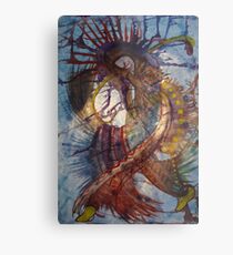 Warfare Dancer Fight! Metal Print