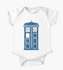 TARDIS Short Sleeve Baby One-Piece