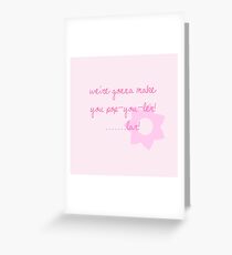 Pop-u-ler... lar. Greeting Card