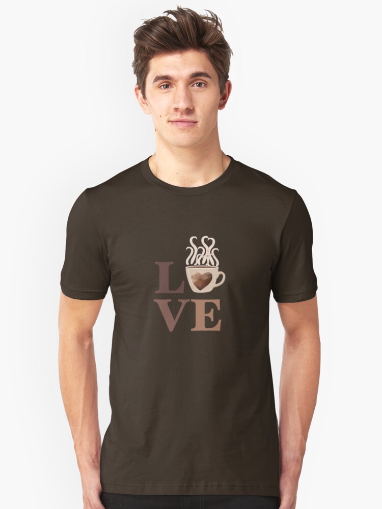 Alternate view of Coffee Love Slim Fit T-Shirt
