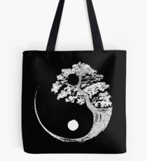 Bolsa de tela Yin Yang Bonsai Tree Budista japonés Zen