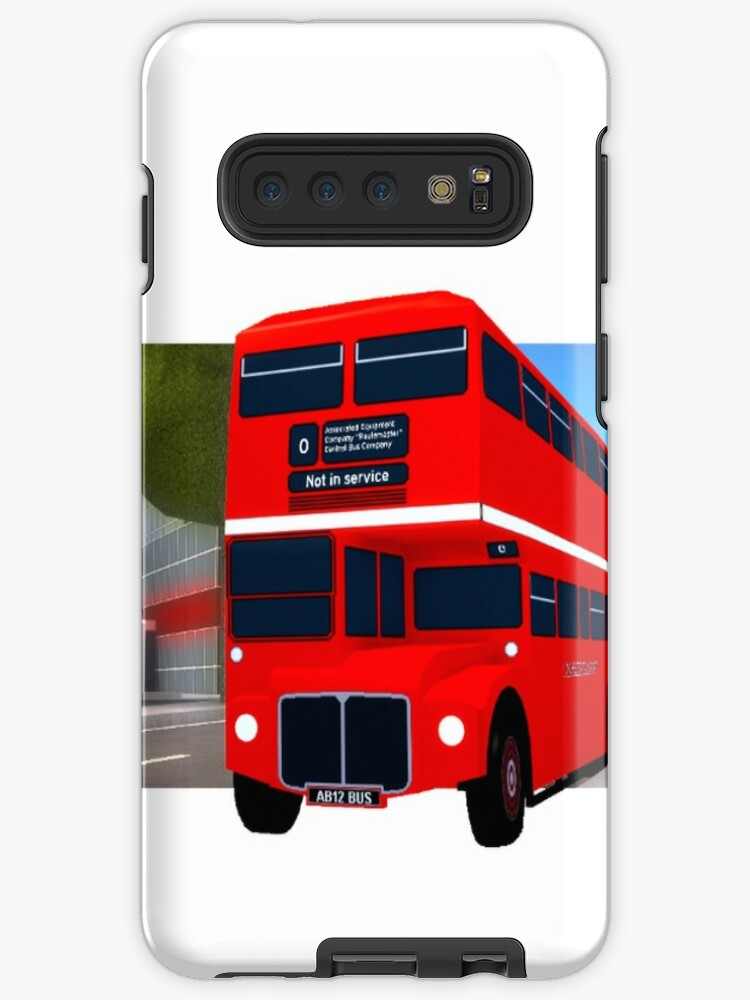 Routemaster Cover Case Skin For Samsung Galaxy By Yrreb1337 Redbubble - mtg bus stop roblox