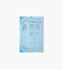 Police public call box Art Board