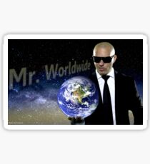 Pitbull - Mr Worldwide Sticker