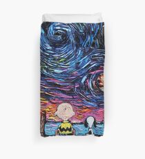Snoopy Starry Night Duvet Cover