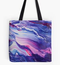 Bolsa de tela Pintura híbrida de remolinos tranquilos