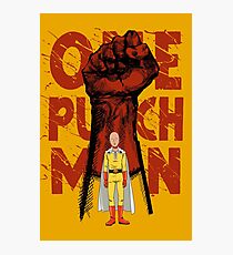 ONE PUNCH Photographic Print