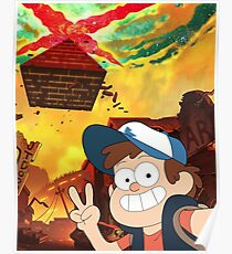 Póster juego de autofoto fuerte