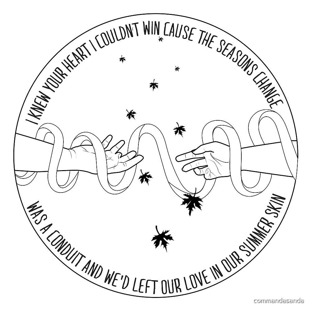 "Death Cab Summer Skin Shirt" by commandasanda Redbubble