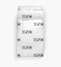 Journalist equipment Duvet Cover