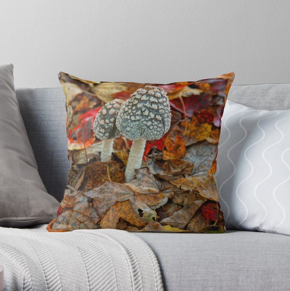 When November Comes 7 Throw Pillow