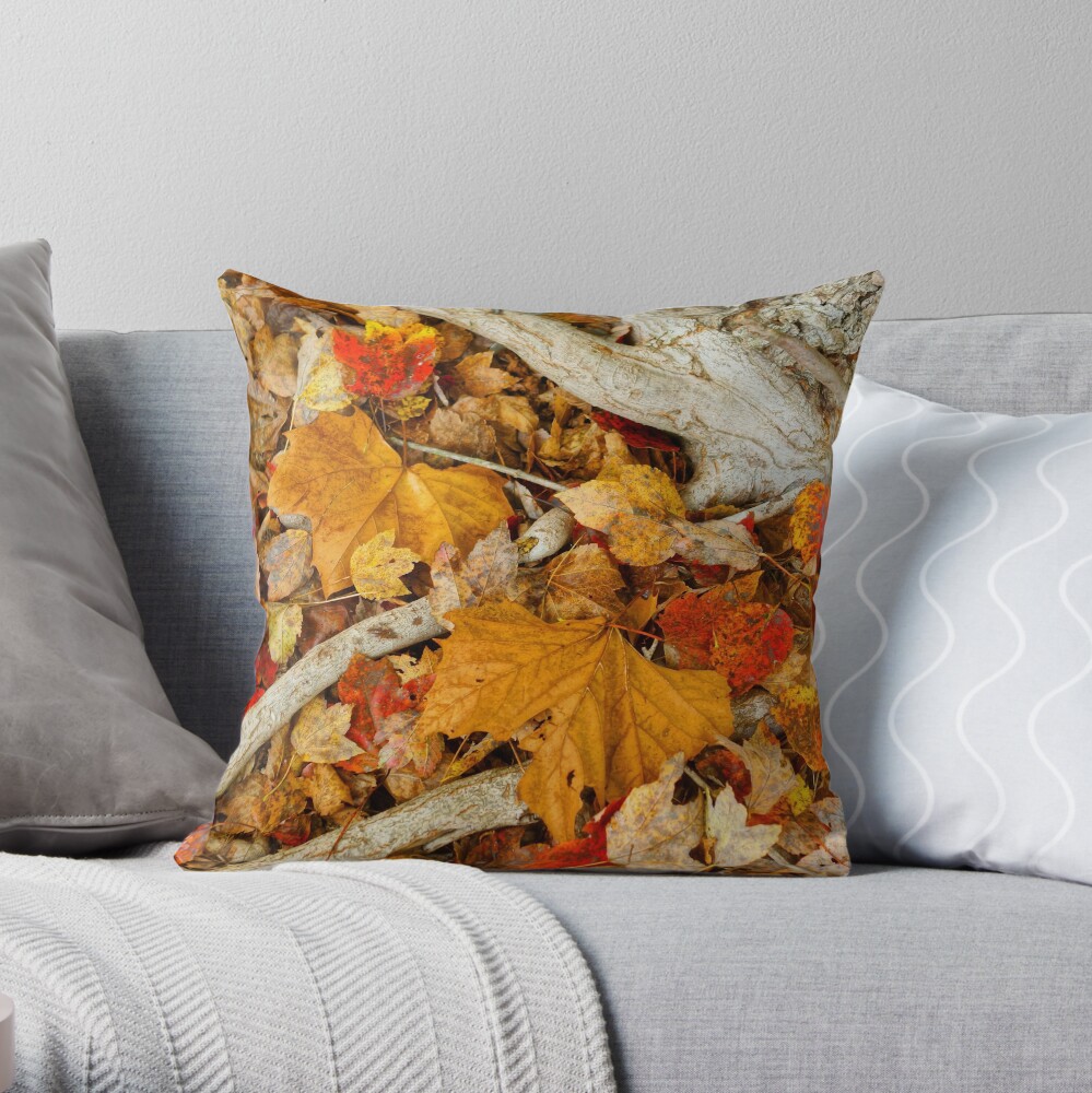 When November Comes 8 Throw Pillow