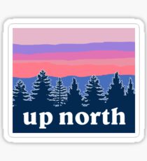 Up North Sticker