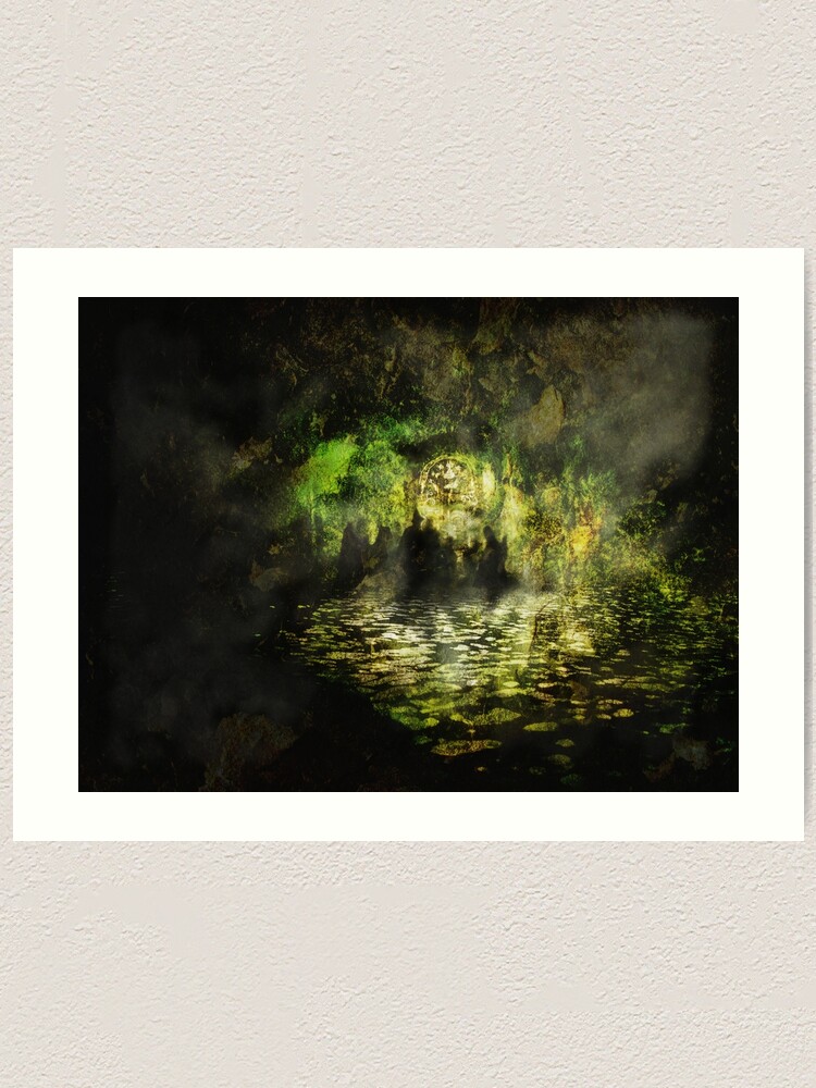The Walls Of Moria The Riddle Upon The Door Art Print By