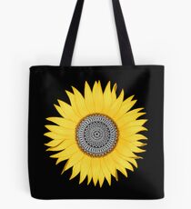Mandala-Sonnenblume Tasche