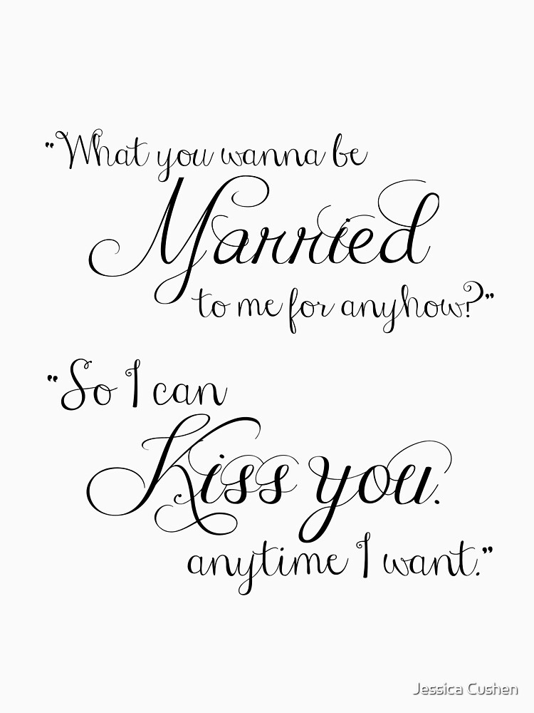 What You Wanna Be Married to Me for Anyhow? v1 by hawklawson