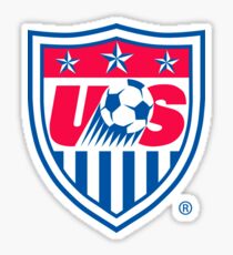 US Soccer Shield - Cool American Soccer Sticker T-Shirt Pillow Sticker