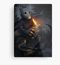 Fight Metal Print