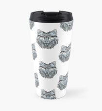 Winter wolf Travel Mug