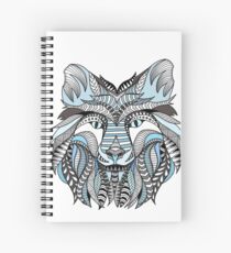Loup d'hiver Cahier à spirale
