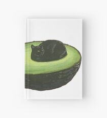 Avocado Cat Hardcover Journal