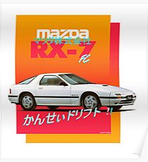 Mazda RX-7 FC Poster