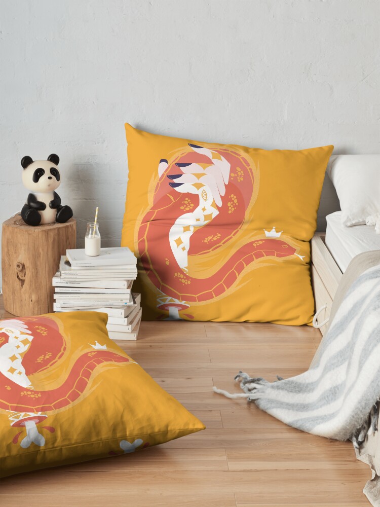 Alternate view of Handy Dandy Snake Floor Pillow