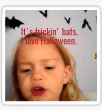 I <3 Halloween Sticker